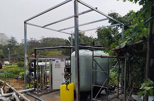 >石泉村5吨/小时RO反渗透纯净水处理项目